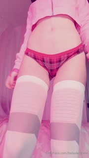 Belle Delphine PORN CHANGING UNDERWEAR